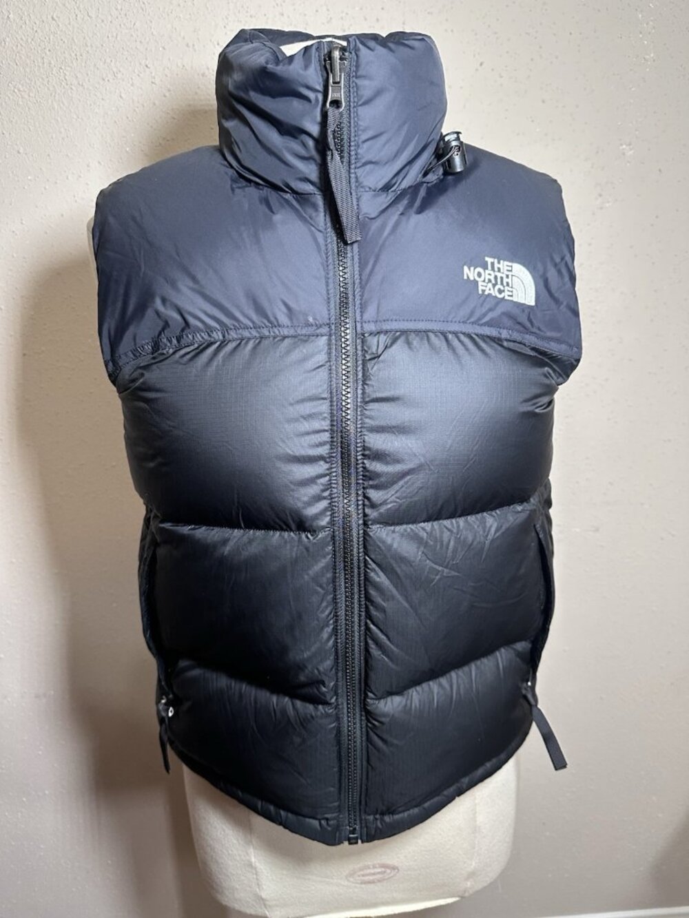 The North Face Vest Womens XS Black 700 Down Puffer Full Zip Outdoor Ski